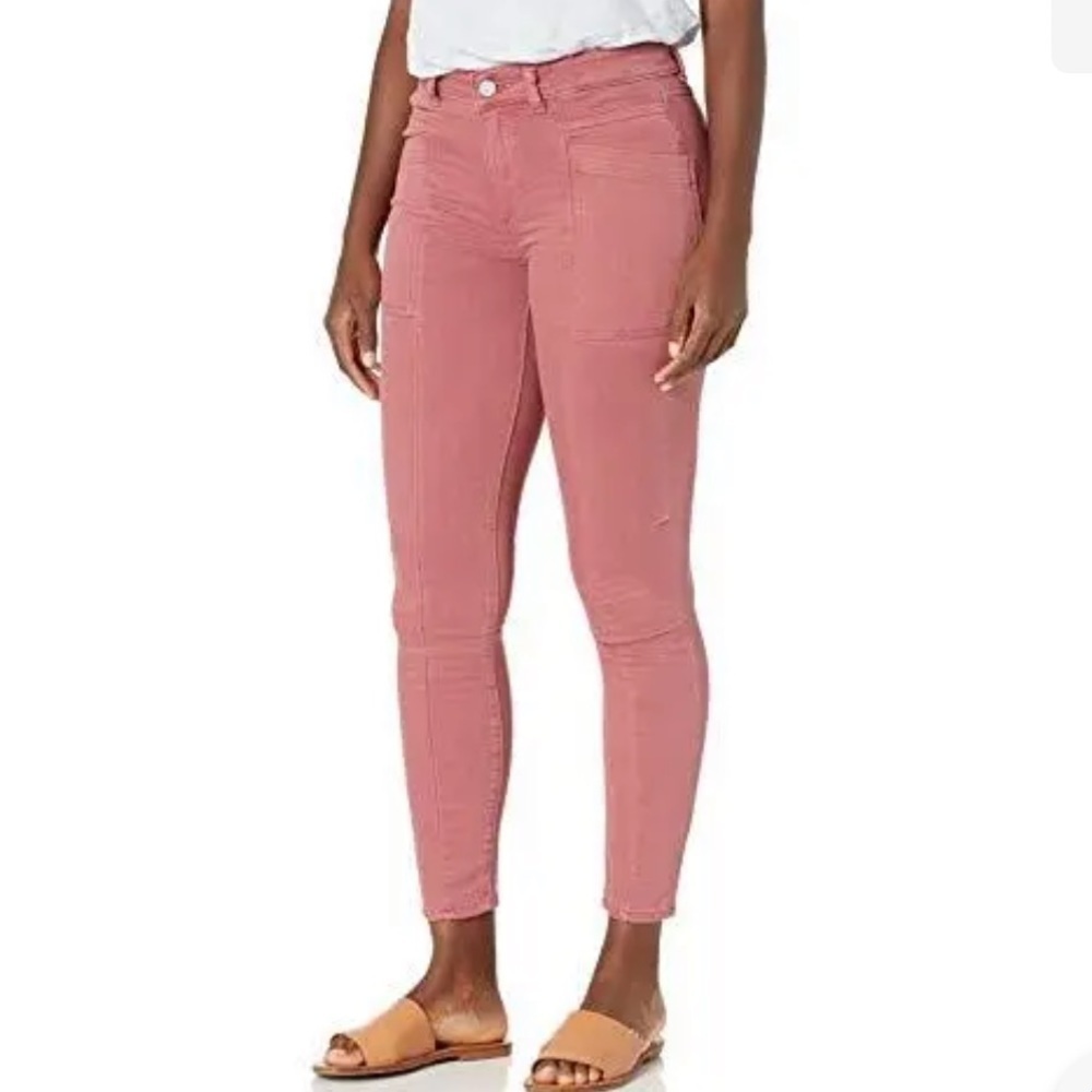 DL1969 Florence Ankle Mid Rise Instasculpt Skinny Jeans Size 27 Stretch